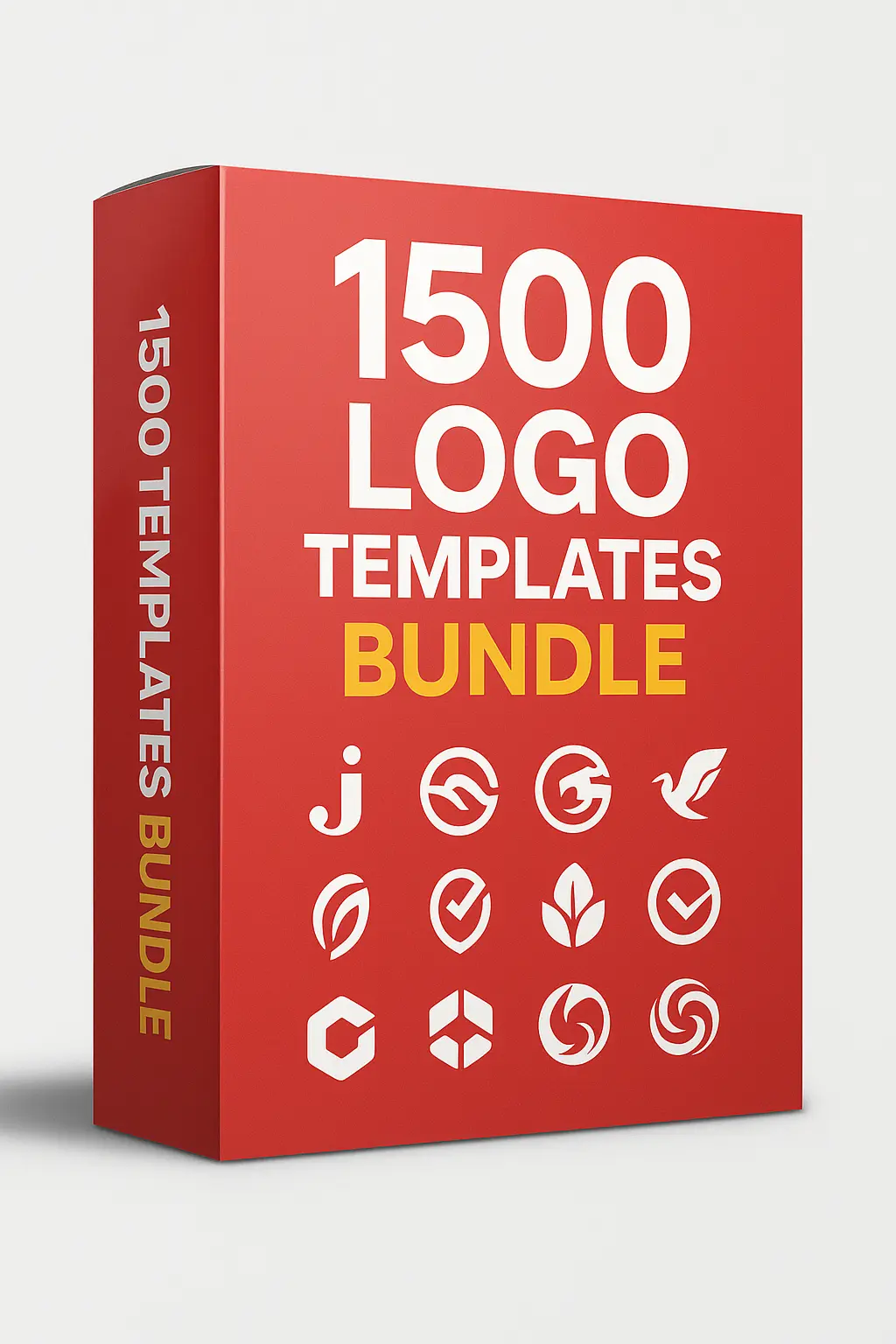 1500 Logo Templates Bundle 🎨 | Editable Professional Logos for Business, Startups & Designers | Instant Download