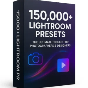150,000+ Lightroom Presets Mega Bundle – One-Click Photo Editing Toolkit for Stunning Photography